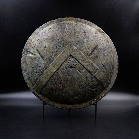 actual spartan shield.